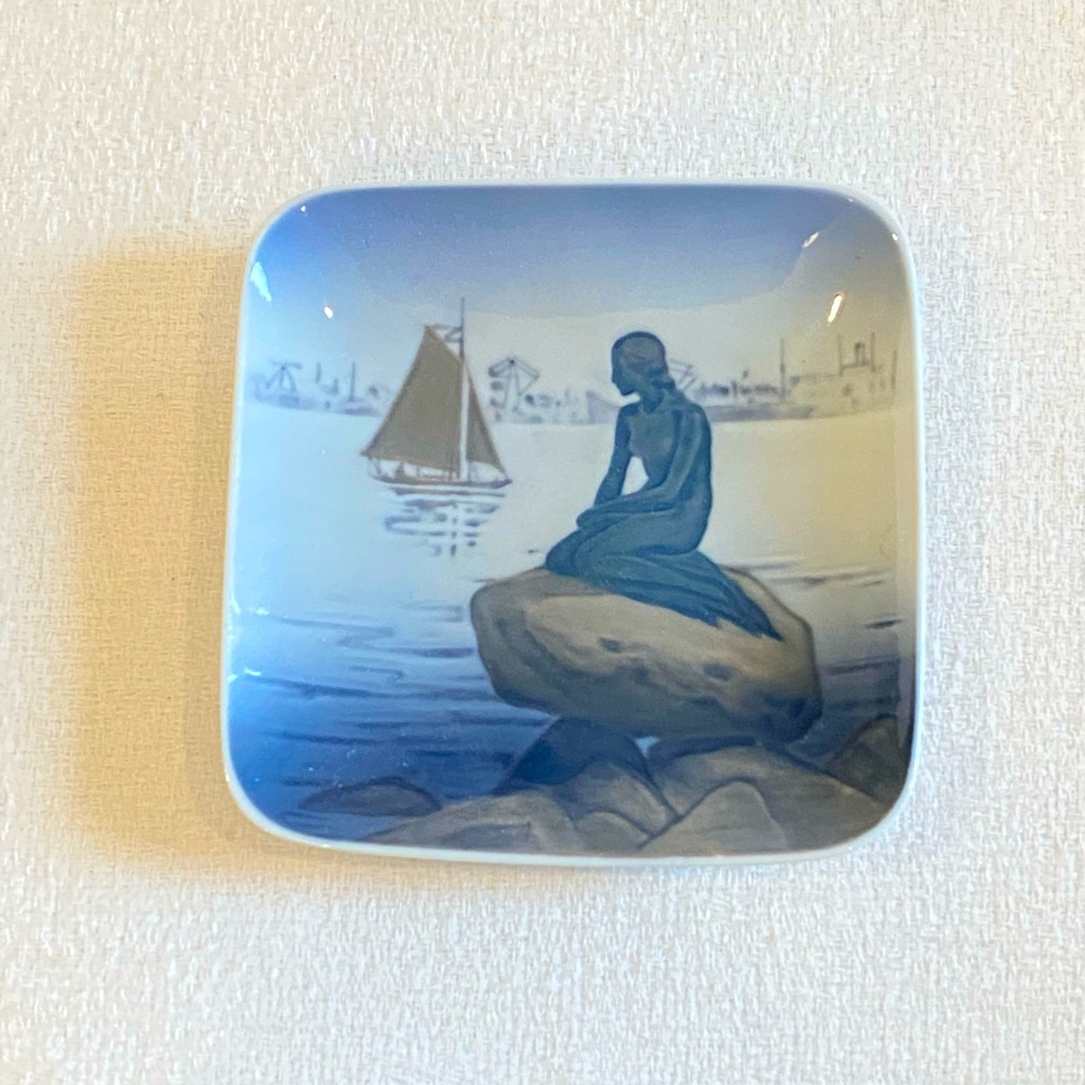 Royal Copenhagen Denmark Mermaid Dish